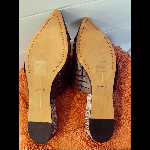 Dolce Vita Elina Wedge Woven Mule - Picture 8 of 8